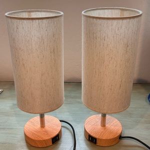 Pair of cute desk lamps